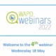 WAPO Webinars 2022 - Webinar 4 - Elena Valassi - 18th May 2022